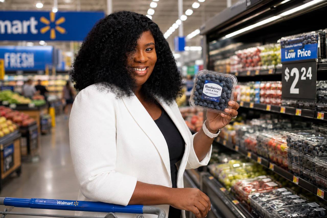 Dr. Amara grocery shopping for a healthy home reset